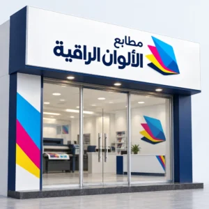 لوحات محلات مخصصة بشعارك