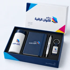 أطقم هدايا مخصصة بشعارك